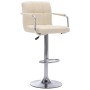Barhocker für die Küchentheke, 2 Stück, Stoff in Cremefarbe. von , Küchenhocker - Ref: Foro24-283421, Preis: 129,26 €, Rabatt: %