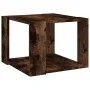 Rauchige Eichenholz-Sperrholz-Couchtisch 40x40x30 cm von , Couchtisch - Ref: Foro24-815168, Preis: 31,85 €, Rabatt: %