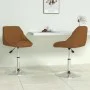 Swivel dining chairs, 2 units, brown velvet by , dining chairs - Ref: Foro24-335281, Price: 117,26 €, Discount: %