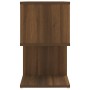 Bedside table made of brown oak plywood, measuring 50x30x51.5cm. by , Nightstands - Ref: Foro24-815832, Price: 35,53 €, Disco...