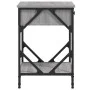Nachttische 2 Stück aus grauem Sperrholz 40x42x60 cm von , Nachttische - Ref: Foro24-826342, Preis: 84,55 €, Rabatt: %