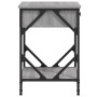 Nachttische 2 Stück aus grauem Sperrholz 40x42x60 cm von , Nachttische - Ref: Foro24-826342, Preis: 85,73 €, Rabatt: %