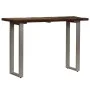 Console table made of recycled wood and steel, 120x35x76 cm. by , Side tables - Ref: Foro24-246290, Price: 150,19 €, Discount: %