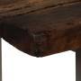 Console table made of recycled wood and steel, 120x35x76 cm. by , Side tables - Ref: Foro24-246290, Price: 153,23 €, Discount: %