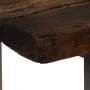 Console table made of recycled wood and steel, 120x35x76 cm. by , Side tables - Ref: Foro24-246290, Price: 150,19 €, Discount: %