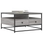 Engineered wood Sonoma gray coffee table 80x80x45 cm by , Coffee table - Ref: Foro24-835292, Price: 89,08 €, Discount: %