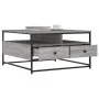 Engineered wood Sonoma gray coffee table 80x80x45 cm by , Coffee table - Ref: Foro24-835292, Price: 87,65 €, Discount: %