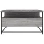 Engineered wood Sonoma gray coffee table 80x80x45 cm by , Coffee table - Ref: Foro24-835292, Price: 87,65 €, Discount: %
