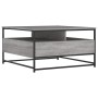 Engineered wood Sonoma gray coffee table 80x80x45 cm by , Coffee table - Ref: Foro24-835292, Price: 89,08 €, Discount: %