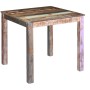 Mesa de comedor de madera maciza reciclada 80x82x76 cm de , Mesas de cocina y de comedor - Ref: Foro24-243452, Precio: 248,82...