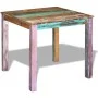 Solid recycled wood dining table 80x82x76 cm by , Kitchen and dining tables - Ref: Foro24-243452, Price: 235,50 €, Discount: %