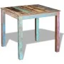 Solid recycled wood dining table 80x82x76 cm by , Kitchen and dining tables - Ref: Foro24-243452, Price: 235,50 €, Discount: %