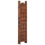 Biombo 4 paneles tallado a mano madera mango marrón 160x165 cm de , Divisores de ambientes - Ref: Foro24-285325, Precio: 256,...