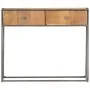 Solid recycled wood console table 90x30x75 cm by , Side tables - Ref: Foro24-286531, Price: 142,02 €, Discount: %