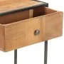 Solid recycled wood console table 90x30x75 cm by , Side tables - Ref: Foro24-286531, Price: 142,02 €, Discount: %