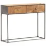 Mesa consola de madera maciza reciclada 90x30x75 cm de , Mesas auxiliares - Ref: Foro24-286531, Precio: 142,02 €, Descuento: %