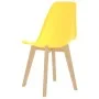 Esstischstühle, 6 Stück, gelbes Plastik von , Essstühle - Ref: Foro24-289118, Preis: 194,86 €, Rabatt: %