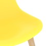 Dining chairs 6 units yellow plastic by , dining chairs - Ref: Foro24-289118, Price: 169,04 €, Discount: %