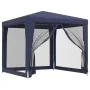 Carpa para fiestas con 4 paredes de malla HDPE azul 2,5x2,5 m de , Carpas y cenadores - Ref: Foro24-319222, Precio: 77,17 €, ...