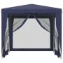 Carpa para fiestas con 4 paredes de malla HDPE azul 2,5x2,5 m de , Carpas y cenadores - Ref: Foro24-319222, Precio: 77,17 €, ...