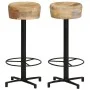 Küchenhocker 2 Stück Massivholz aus Mangoholz 76 cm von , Küchenhocker - Ref: Foro24-321961, Preis: 155,85 €, Rabatt: %