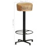 Küchenhocker 2 Stück Massivholz aus Mangoholz 76 cm von , Küchenhocker - Ref: Foro24-321961, Preis: 158,04 €, Rabatt: %