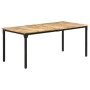Esstisch aus grobem Mangoholz 180x90x76 cm von , Küchen- und Esstische - Ref: Foro24-321975, Preis: 338,47 €, Rabatt: %
