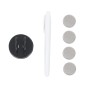 Pizarra magnética de pared negra vidrio 100x60 cm de , Pizarras blancas - Ref: Foro24-30109, Precio: 63,13 €, Descuento: %
