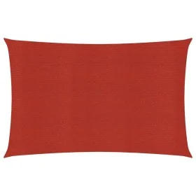 Sail awning red HDPE 160 g/m² 3.5x4.5 m by vidaXL, Umbrellas - Ref: Foro24-311626, Price: 43,23 €, Discount: %