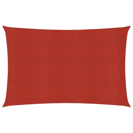 Sail awning red HDPE 160 g/m² 3.5x4.5 m by vidaXL, Umbrellas - Ref: Foro24-311626, Price: 44,08 €, Discount: %