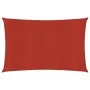 Sail awning red HDPE 160 g/m² 3.5x4.5 m by vidaXL, Umbrellas - Ref: Foro24-311626, Price: 43,23 €, Discount: %