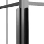 Frosted black tempered glass shower cabin 80x80x180 cm by , shower doors - Ref: Foro24-151861, Price: 295,30 €, Discount: %