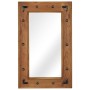 Solid acacia wood mirror 50x80 cm by , Mirrors - Ref: Foro24-246308, Price: 90,97 €, Discount: %
