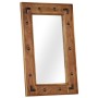 Solid acacia wood mirror 50x80 cm by , Mirrors - Ref: Foro24-246308, Price: 90,97 €, Discount: %