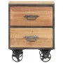 Solid recycled wood bedside table 40x30x51 cm by , Nightstands - Ref: Foro24-323513, Price: 104,68 €, Discount: %