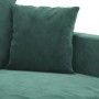 Dreiteiliges Sofaset mit dunkelgrünen Samtkissen. von , Sofas - Ref: Foro24-3201712, Preis: 437,97 €, Rabatt: %