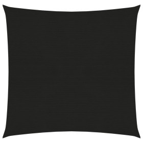 Sail awning HDPE black 160 g/m² 3.6x3.6 m by vidaXL, Umbrellas - Ref: Foro24-311715, Price: 43,45 €, Discount: %