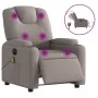 Elektrischer Massage-Fernsehsessel in Grau-Taupe-Stoff. von , Sessel - Ref: Foro24-3204364, Preis: 306,98 €, Rabatt: %