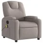 Elektrischer Massage-Fernsehsessel in Grau-Taupe-Stoff. von , Sessel - Ref: Foro24-3204364, Preis: 306,98 €, Rabatt: %