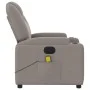 Elektrischer Massage-Fernsehsessel in Grau-Taupe-Stoff. von , Sessel - Ref: Foro24-3204364, Preis: 306,98 €, Rabatt: %