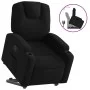 Reclining and elevating armchair in black fabric by , Armchairs - Ref: Foro24-3204370, Price: 288,16 €, Discount: %