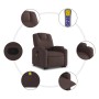 Verstellbarer Stoff-Fußmassagestuhl in dunkelbrauner Farbe. von , Sessel - Ref: Foro24-3204385, Preis: 287,58 €, Rabatt: %