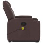 Verstellbarer Stoff-Fußmassagestuhl in dunkelbrauner Farbe. von , Sessel - Ref: Foro24-3204385, Preis: 287,58 €, Rabatt: %