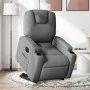 Sillón eléctrico reclinable elevable de tela gris oscuro de , Sillones - Ref: Foro24-3204393, Precio: 343,59 €, Descuento: %