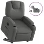 Sillón eléctrico reclinable elevable de tela gris oscuro de , Sillones - Ref: Foro24-3204393, Precio: 343,59 €, Descuento: %