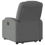 Sillón eléctrico reclinable elevable de tela gris oscuro de , Sillones - Ref: Foro24-3204393, Precio: 343,59 €, Descuento: %