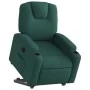 Dark green fabric electric reclining lift chair by , Armchairs - Ref: Foro24-3204398, Price: 329,02 €, Discount: %