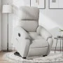 Sillón eléctrico reclinable elevable tela microfibra gris claro de , Sillones - Ref: Foro24-3204944, Precio: 349,33 €, Descue...