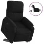 Sillón eléctrico reclinable elevable tela microfibra negro de , Sillones - Ref: Foro24-3204946, Precio: 334,23 €, Descuento: %
