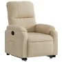 Verstellbarer Aufstehsessel aus Mikrofasergewebe in Cremefarbe. von , Sessel - Ref: Foro24-3204933, Preis: 300,20 €, Rabatt: %
